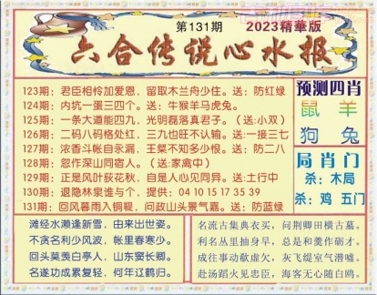 [58]六合传说(玄机版)